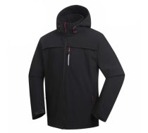 Ziemas jaka ar kapuci PESSO Softshell Atlanta, melna, izmērs M