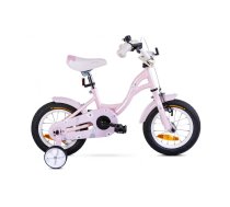 Bērnu velosipēds ROMET TOLA 12 (AR) 2212635 7S rozā/balts