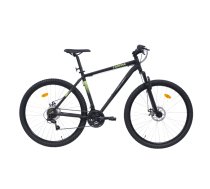 Kalnu MTB velosipēds Bottari Corvara 29", 21 ātrums, Melns-Dzeltens