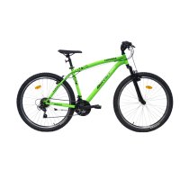 Kalnu MTB velosipēds Bottari Corvara 27.5", 21 ātrums, Zaļš-Melns