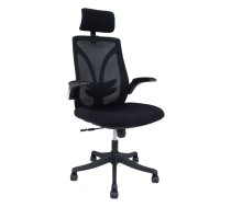 Biroja krēsls TANDY 62.5x64xH116-126 cm, melns