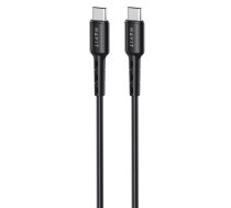 Uzlādes kabelis HAVIT DOT 6235, 1.0m, USB C, melns