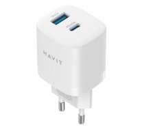 Ultra ātrs lādētājs HAVIT UC30, USB-A+C, 30 W