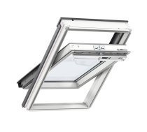 Jumta logs VELUX Premium GGU CK02 0068, 55x78 cm, ar divkameru stikla paketi un poliuretāna pārklājumu