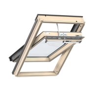 Jumta logs VELUX Premium GGL PK08 306821, 94x140cm, divkameru stikla pakete, elektriskā vadība