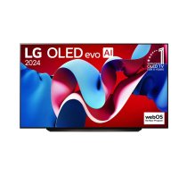 Televizors LG 4K OLED evo C4 Smart TV, 83", OLED83C41LA