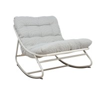 Šūpuļkrēsls SAMBA 78x107xH69 cm, gaiši pelēks