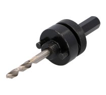 Adapteris ar piloturbi 14-30mm cilindrzāģim HEX 13mm EGA