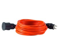 Pagarinātājs 25m 3G1,5 oranžs IP44 (Armēts apvalks)