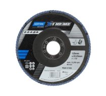 125mm Lokšņveida slīpējamais disks P120  X-Treme R860