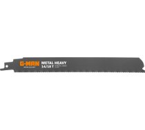 Zobenzāģa asmens Bi-metal 230x25x1.1mm (14/18 Tpi) 5gb G-MAN