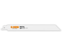 Zobenzāģa asmens metālam 200x19x0.9mm (18 Tpi) 5gb G-MAN