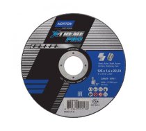 125x1.6x22mm griež. disks metāls/inox X-TREME PRO