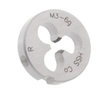 M3x0.5mm vītņuripa HSS-Co5 DIN223 B