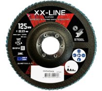 Lokšņveida slīpējamais disks Zirco 125mm P120 XX-LINE