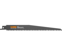 Zobenzāģa asmens kokam/plastikai 250x19x1.3mm 5gb G-MAN
