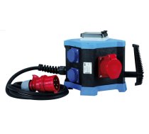 3 Fāzu sadales kaste mobila 2.5m 5x16A 9.5kW