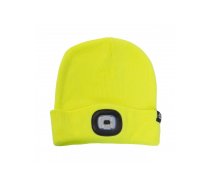 LED lādējams galvas lukturis, cepurē , OTTO 180lm (dzeltena)
