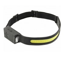 Galvas lukturis LED COB IPX2 3.7V 450lm kustības sens HOGERT