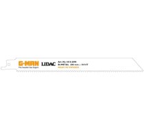 Zobenzāģa asmens metālam 250x19x0.9mm (14 Tpi) 5gb G-MAN