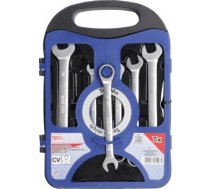Uzgriežņu atslēgu ar sprūdu komplekts 8-19mm 7gab BGS