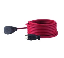 Pagarinātājs 25m 3G1,5 sarkans IP44 (Neoprēna gumija)