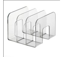 Sadalītājs dokumentiem Durable ar 3nodalījumiem,  caurspīdīgs