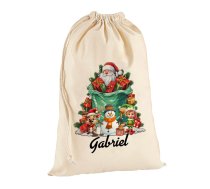 Ziemassvētku dāvanu maiss Santa un Draugi