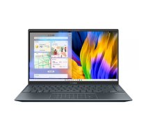 ASUS Zenbook 14 UM425QA-KI231W AMD Ryzen™ 9 5900HX Portatīvais dators 35,6 cm (14") Full HD 8 GB LPDDR4x-SDRAM 512 GB SSD Wi-Fi 5 (802.11ac) Windows 11 Home Pelēks