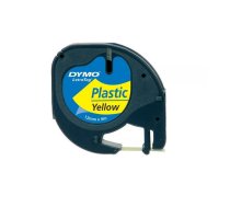 DYMO 12mm LetraTAG Plastic tape marķēšanas lenta