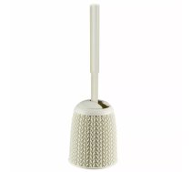 Tualetes birste Curver 235055 ar baltu turētāju, Ø14×43 cm