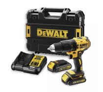 Pistoles roktura urbis DeWALT DCD778S2T-QW, 1.3 cm čaks, 2x 1.5 Ah akumulatori