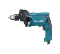Elektriskā urbjmašīna Makita HP1630K — 710 W, čaks atslēgai 1.5–13 mm, 3200 apgr./min, perforators, 2.1 kg