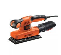 Orbītālā slīpmašīna Black & Decker KA320EKA-QS, 240 W, pamatne 91 x 189 mm, orbīta 2 mm