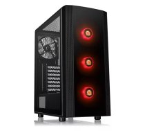Datora korpuss Thermaltake Versa J25 TG RGB Midi Tower Black