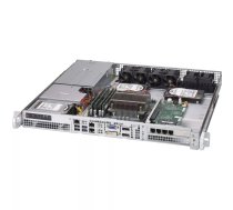 Supermicro CSE-515-R407 datoru korpuss & statnis Plaukts Sudrabs 400 W