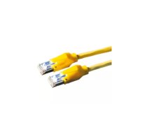 Draka Comteq S/FTP Patch cable Cat6, Yellow, 0.5 m tīkla kabelis Dzeltens 0,5 m