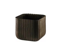 Puķu pods Cube Planter S brūns