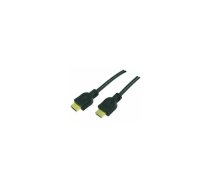 LogiLink HDMI, 10m HDMI kabelis HDMI Type A (Standard) Melns