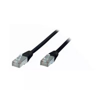 S/CONN RJ45-RJ45, m-m, 10m tīkla kabelis Melns Cat5e F/UTP (FTP)