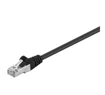 Goobay 68660 tīkla kabelis Melns 3 m Cat5e F/UTP (FTP)