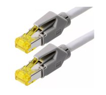 Tecline S/FTP Cat6A, 2m tīkla kabelis Pelēks S/FTP (S-STP)