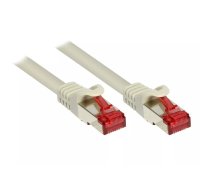 Tīkla kabelis Alcasa 0.25m Cat6 RJ-45 S/FTP Balts