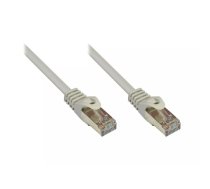 Alcasa RJ45/RJ45, 10 m tīkla kabelis Pelēks Cat5e SF/UTP (S-FTP)