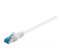 Goobay 94158 tīkla kabelis Balts 0,25 m Cat6a S/FTP (S-STP)