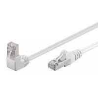 Goobay 94177 tīkla kabelis Balts 0,5 m Cat5e F/UTP (FTP)