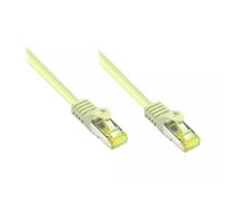 Alcasa 0.15m Cat7 RJ-45 tīkla kabelis Pelēks 0,15 m S/FTP (S-STP)