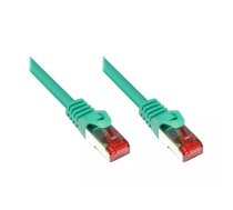 Alcasa RJ-45 - RJ-45 M/M 0.15m tīkla kabelis Zaļš 0,15 m Cat6 S/FTP (S-STP)