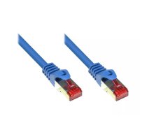 Alcasa RJ-45 - RJ-45 M/M 0.15m tīkla kabelis Zils 0,15 m Cat6 S/FTP (S-STP)