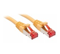 Tīkla kabelis Lindy RJ-45/RJ-45 Cat6 1m Dzeltenā S/FTP
